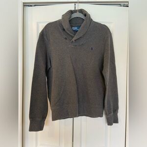 Ralph Lauren Charcoal Knit Sweater